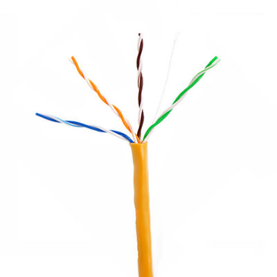 24AWG LSZH Low Smoke Cat5e Cable , Zero Halogen Cat5e External Cable 305m