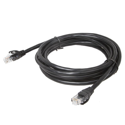 10Gps 24AWG Cat 6a UTP Cable , BC7/0.2 PVC Jacket Patch Cord Cat 6a Amp