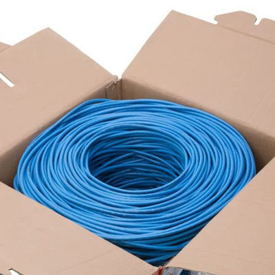 23AWG Practical Cat6 Lan Cable BC 0.57 UTP PVC Jacket 4 Pairs 305m