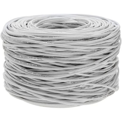 ODM Cat6a 24AWG CCA Ethernet Cable , PVC Jacket 305m 1000ft 10Gbps