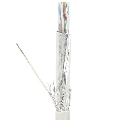 Double Shielded Cat5e Lan Cable UTP SFTP 24AWG With Stranded Wires