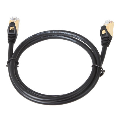 Computer 1000Mbps Patch Cable Cat 6 , Pure Copper 24AWG Patch Cord RJ45 Cat 6