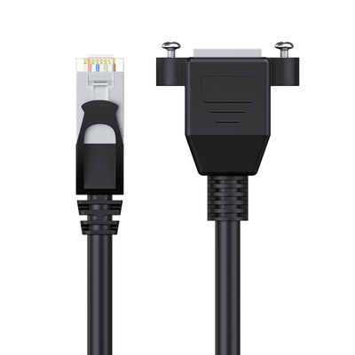 Durable Cat6 Extension Cable , Male To Female Connector RJ45 Network Patch Cable