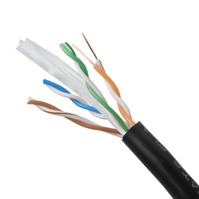 Black Cat6 Cat6a Patch Cord For Gigabit Ethernet 650MHz 100W PoE RJ45 UTP