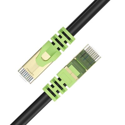 ROHS 26AWG Outdoor Cat 7 Ethernet Cable RJ45 Transmission Speed 10Gbps