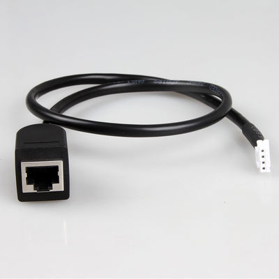 ROHS Electronic Industrial Wire Harness RJ45 Female To JST Molex 1.0 1.25 2.0mm Pitch