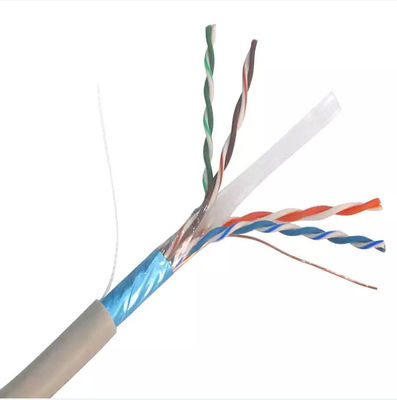 Indoor CCA Cat 6 FTP Ethernet Lan Cables 4 Pairs 305m Long High Speed