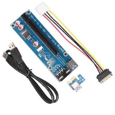 Practical 60cm Wire Harness Cable , Computer Powered Riser Adapter Card