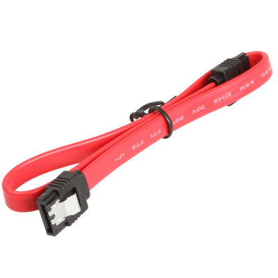 18 Inch SATA III Wire Harness Cable 6Gbps With Locking Latch