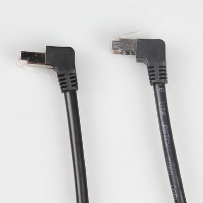 Factory Direct CAT 6 Ethernet Cable Connector Accessories Right Angle Plug